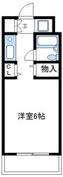 多摩学生マンションの物件間取画像